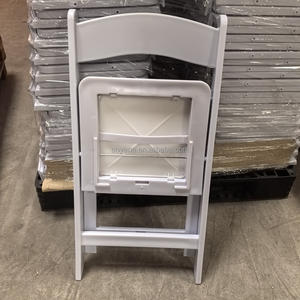 Hot Sales Cheap Durable <strong>White</strong> Padded Resin <strong>Folding</strong> <strong>Chair</strong> for Outdoor Wedding Event - Product Image 6