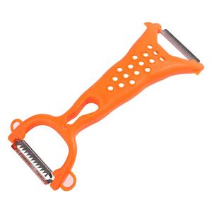 Cocina Fruta Vegie Manzana Pepino Zanahoria Naranja Proveedor Ajo Prensa Hoja de acero Pelador de patatas - Product Image 2