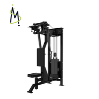 Machine de mouche arrière Selectorized SM ASN Équipement de gymnastique commercial Inverse Pec Deck Musculation Fitness Machine