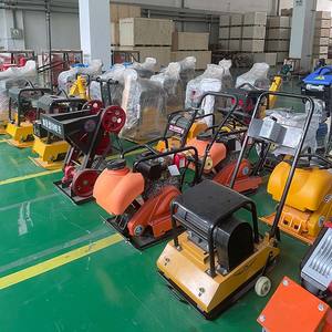 Excellently One Way Reversible <strong>Diesel</strong> Gasoline Powered <strong>Vibrating</strong> Plate Compactor Neat 80kgs Powered Soil Plate Compactor - Product Image 2