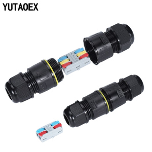 Connecteurs <span class=keywords><strong>de</strong></span> câblage <span class=keywords><strong>pour</strong></span> éclairage extérieur IP68, connexion rapide, boîte <span class=keywords><strong>de</strong></span> jonction étanche 2/3 broches, contact en cuivre - Product Image 1