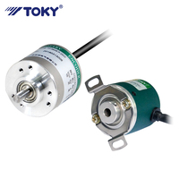 TOKY bonne qualité 6mm arbre solide 360 impulsion ligne sortie DC 5V codeurs rotatifs incrémentaux