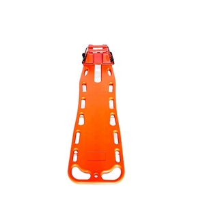 Planche de transport médical en PEHD avec ceintures de sécurité – Brancard flottant pliable compatible radiographie pour transfert d'urgence en ambulance - Product Image 4