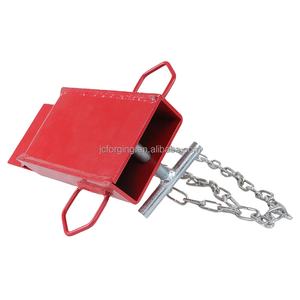 Attache de remorquage pour chariot élévateur |   Adaptateur de remorquage de 2 pouces pour fourches à palettes - Product Image 1