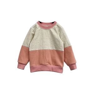 เสื้อแขนยาวแบบสวมหัวเย็บปะสำหรับเด็กผู้หญิงใส่สบายเหมาะสำหรับฤดูหนาว - Product Image 1