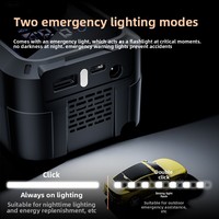 Portable numérique intelligent 12V 150psi pompe à Air ABS matériel sans fil rapide gonfler arrêt automatique pour voitures et vélos