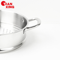 TIANXING OEM ODM Panier à vapeur en acier inoxydable 304 à mailles fines Ustensiles de cuisine Support pour cuiseur vapeur en gros
