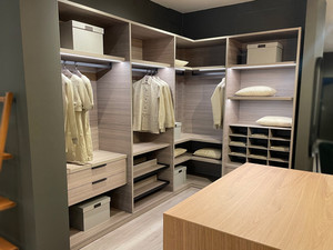 High-End Customized Luxury Walk-in <strong>Closet</strong> <strong>Big</strong> Wooden Wardrobe for Bedroom Furniture Design Systems Elegant Walk-in <strong>Closets</strong> - Product Image 2