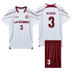 Uniformes de Fútbol, Conjuntos de Ropa Deportiva para Hombre, Uniforme de Fútbol para Equipo, Jersey de Fútbol de Malla Sublimada con Diseño Personalizado - Product Image 5