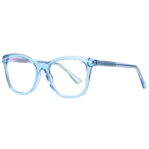 Monture de lunettes de vue pour femme au design tendance avec charnière à ressort, lunettes anti-lumière bleue pour femme - Product Image 4