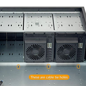 ZhenLoong boîtier tour complète 10 baies <span class=keywords><strong>disque</strong></span> <span class=keywords><strong>dur</strong></span> SATA <span class=keywords><strong>NAS</strong></span> serveur stockage station de travail châssis prise en charge ITX MATX ATX EATX MB - Product Image 3