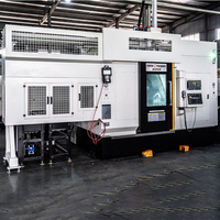 Mesin Bubut CNC WT100 Heavy Duty Twin Spindle Twin Turret yang Efisien untuk Manufaktur Otomatis Volume Tinggi
