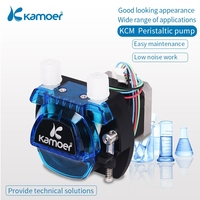 Pompe Péristaltique Kamoer KCM Mini Pompe à Café Haute Précision 12V 24V Moteur Pas à Pas Basse Pression pour Traitement de l'Eau et Huile CE