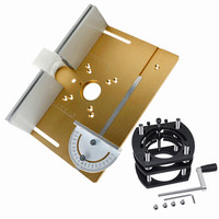 Base de levage pour défonceuse électrique, table de défonceuse pour le travail du bois, base de levage à panneau rabattable pour défonceuse