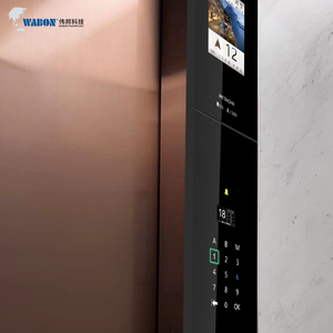 統合12.1 4.3インチトゥルーカラー<span class=keywords><strong>LCD</strong></span>エレベーターCOPコントロールパネル、数字キーパッド、チタンミラー仕上げステンレス鋼 - Product Image 2