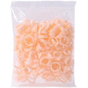 Anillo de Silicona para <span class=keywords><strong>Tatuajes</strong></span> Semipermanentes, Desechable, Suave y Elástico, para Cejas, Ojos y Labios, Herramientas y Suministros para <span class=keywords><strong>Tatuajes</strong></span>, Comercio Transfronterizo - Product Image 1