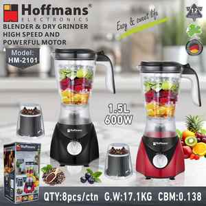 Mixeur multifonction Hoffmans Heavy Weight 600W 2-en-1 avec verrou de sécurité pour la promotion Afrique - Product Image 5