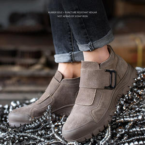 Chaussures de travail isolées légères pour électriciens, à enfiler, semelle souple, respirantes, indestructibles, chaussures de sécurité à embout en acier pour hommes - Product Image 3