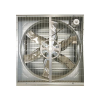 Ventilateur industriel à marteau lourd avec pales en acier inoxydable pour l'évacuation des gaz dans les bâtiments d'élevage