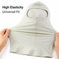 Cagoule de pompier robuste conforme GA 869-2010, résistance des coutures 1206N, ignifuge, blanc cassé, équipement de sauvetage
