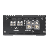 Amplificateur design moderne Audio numérique pour voiture Amplificateur classe D haute puissance Amplificateur audio monobloc pour voiture