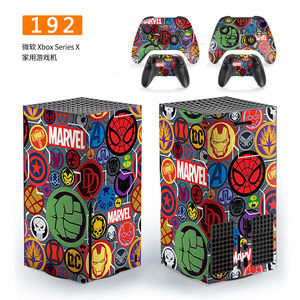 Xbox Series X Console Skin Sticker Set PVC Protective Cover For <b>Gaming</b> <b>Controller</b> And Host Decorative Decal - Product Image 3