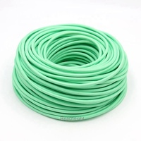 Kabel Listrik PVC 3 Inti Terlilit 0.75mm2, Kabel Tekstil Vintage, Kabel Kain untuk Lampu Gantung