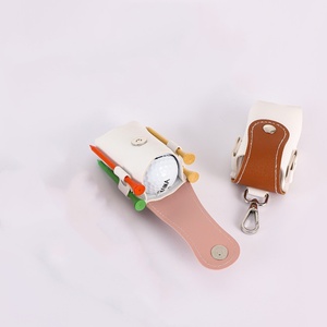 Portable Mini <b>Golf</b> Ball Bag Outside Waist Hanging Keychain Colored Small Waist Bags - Product Image 3