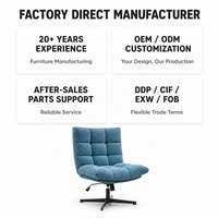 Fauteuil pivotant avec ottoman, design traditionnel en forme de L, surdimensionné, pour salon, fauteuil de lecture confortable à 360 degrés