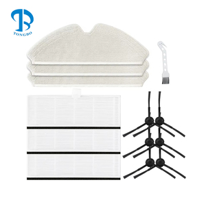 Brosse latérale, filtre HEPA, chiffon de nettoyage, compatible avec les aspirateurs robots <span class=keywords><strong>Proscenic</strong></span> <span class=keywords><strong>M7</strong></span> <span class=keywords><strong>Pro</strong></span> / Kyvol Cybovac S31, accessoires de remplacement - Product Image 1