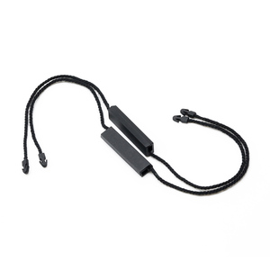 Vente en gros d'accessoires pour vêtements Étiquette noire Logo Double insertion 23CM Hang String <span class=keywords><strong>Tag</strong></span> - Product Image 6