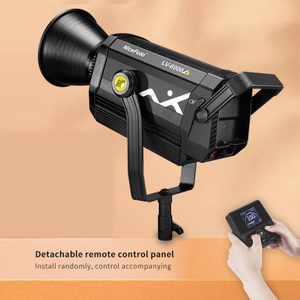 LV-6000B <span class=keywords><strong>Nicefoto</strong></span> 600W หลอดไฟ LED แบบมืออาชีพ, ไฟติดโบเวนส์วิดีโอสตูดิโอสตรีมมิ่งสดความละเอียด HD - Product Image 2