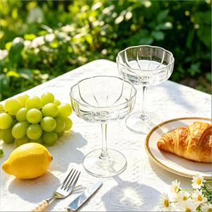 <span class=keywords><strong>Verre</strong></span> <span class=keywords><strong>à</strong></span> cocktail <span class=keywords><strong>en</strong></span> <span class=keywords><strong>plastique</strong></span> PET rigide haute transparence avec <span class=keywords><strong>pied</strong></span> pour champagne, vin rouge, brandy, idéal pour mariages, banquets et événements internationaux - Product Image 2
