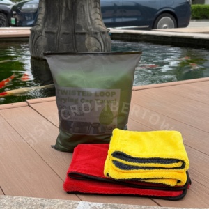 Durable High Quality Super Absorption Car <b>Microfiber</b> <b>Towel</b> Edgeless Boat Wash Super Soft Car Twisted Loop Drying <b>Towels</b> - Product Image 1