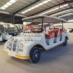 Voiture de golf de haute qualité 48V élégante, voiture de golf électrique rétro pour les vacances - Product Image 1