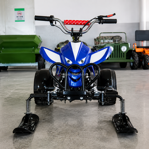 Moto de Nieve a Gasolina para Niños con Diseño Compacto para Recreación Familiar en Invierno y Paseos en la Nieve - Product Image 2