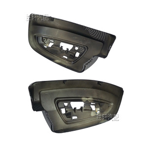 Coque de rétroviseur en fibre de carbone pour Mercedes Benz Viano W639 2011-2015, ensemble complet gauche et droit - Product Image 4