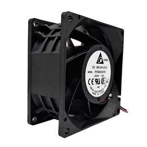Delta PFB0824DHE 24V DC Rodamiento <span class=keywords><strong>de</strong></span> bolas Refrigeración <span class=keywords><strong>de</strong></span> flujo axial 1.63A 80*80*38mm 9000RPM 132.56CFM Ventilador <span class=keywords><strong>de</strong></span> refrigeración para coche - Product Image 2