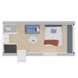 <span class=keywords><strong>Casa</strong></span> Cápsula Modular Prefabricada en Contenedor - Product Image 2