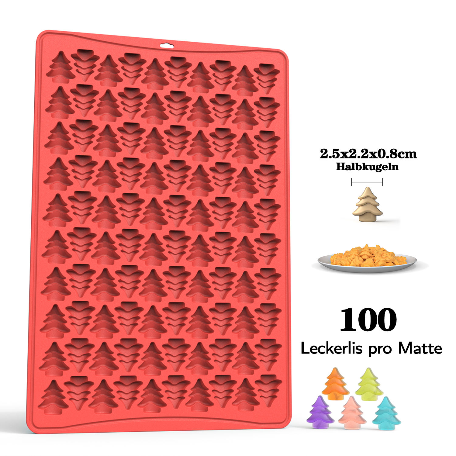 ต้นคริสต์มาสสีแดง