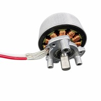 Motor Brushless Magnet Permanen Hengyu Torsi Tinggi 35m.Nm BL3725W 6-12V DC 3500RPM IP54 Rating 32mm Frame Flange Mount Portabel