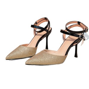 Zapatos de Mujer QLFashion Huizhou, Tacones Altos Finos de Doble Color, Zapatos de Fiesta Muller - Product Image 5