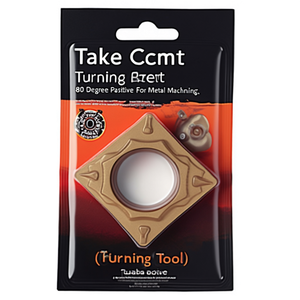 Inserto de Torneado Ttake Ccmt de 80 Grados Positivo para Mecanizado de Metales - Product Image 2