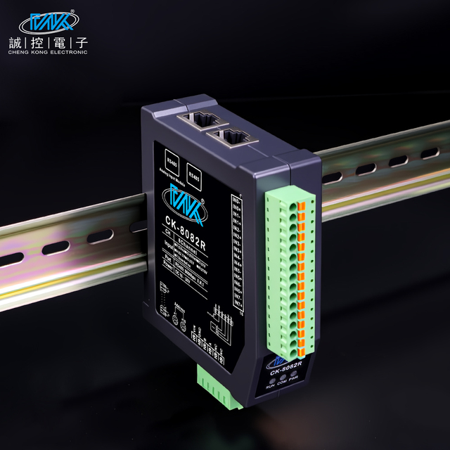 24-Bit 8-Channel Analog Input Module Modbus RTU Data Acquisition RS485 Remote IO Module in Stock