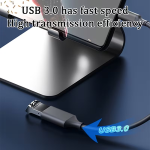 Cable Adaptador USB3.0 Tipo C OTG, Convertidor USB C Macho <span class=keywords><strong>a</strong></span> USB 3.0 Hembra para Teléfono, Laptop, Tablet, MacBook, Transferencia de Datos y Lectura - Product Image 4