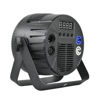 Mini projecteur PAR à boîtier plat 7x20W RGBW 4-en-1 LED pleine couleur, équipement d'éclairage professionnel pour scène et DJ, idéal pour les mariages