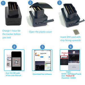 جهاز تتبع <span class=keywords><strong>GPS</strong></span> من سينوتراك طراز ST-902A مع تتبع في الوقت الفعلي وتطبيق مجاني - Product Image 2