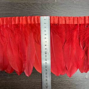 Adornos de Plumas de Ganso Teñidas de 15-20 cm, Flecos Nagories, Cintas para Vestidos, Faldas, Cinturones de Tela, Decoración para Fiestas - Product Image 6