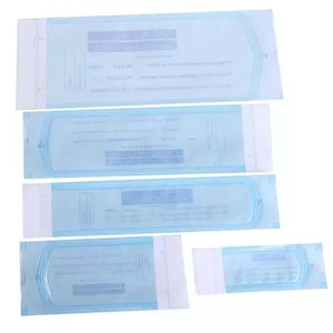 Bolsas de Esterilización de Papel y Plástico Azules con Sello Autoadhesivo para Uso Médico, Esterilización por Vapor a Alta Temperatura - Product Image 1