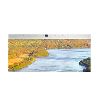 Écran géant de 110 pouces 4K UHD mural, écran tactile infrarouge interactif à 40 points, panneau plat intelligent pour réunions, tableau noir intelligent
